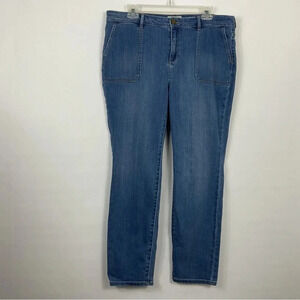 LOGO Lori‎ Goldstein Skinny Jeans Size 16